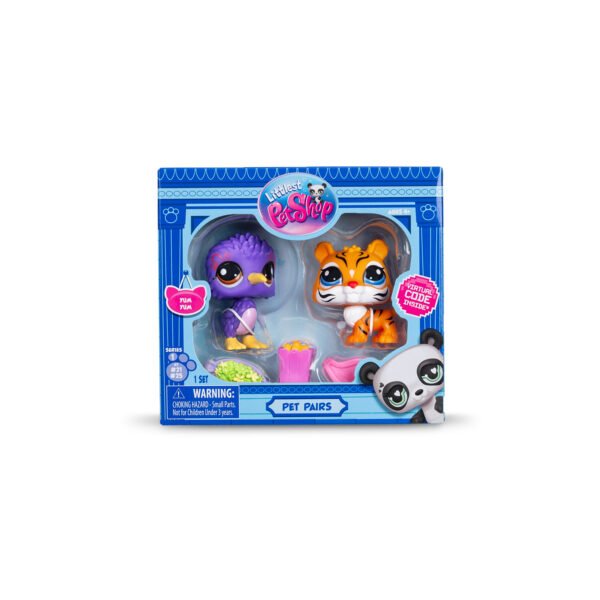 Littlest Pet Shop Gen 7 Pet Pairs Play Set - Kiwi #22 and Tiger #26