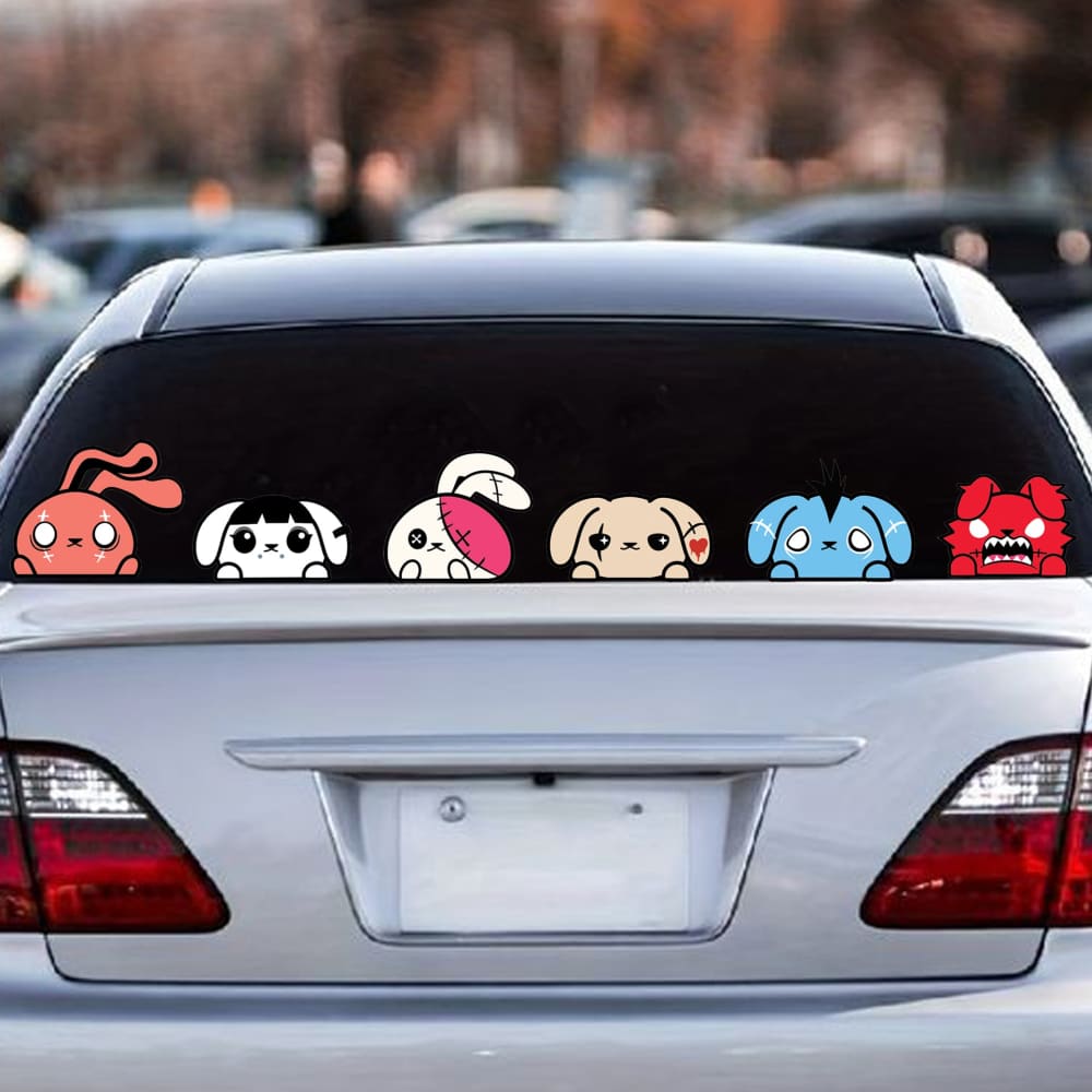 Peeking Car Decal Set