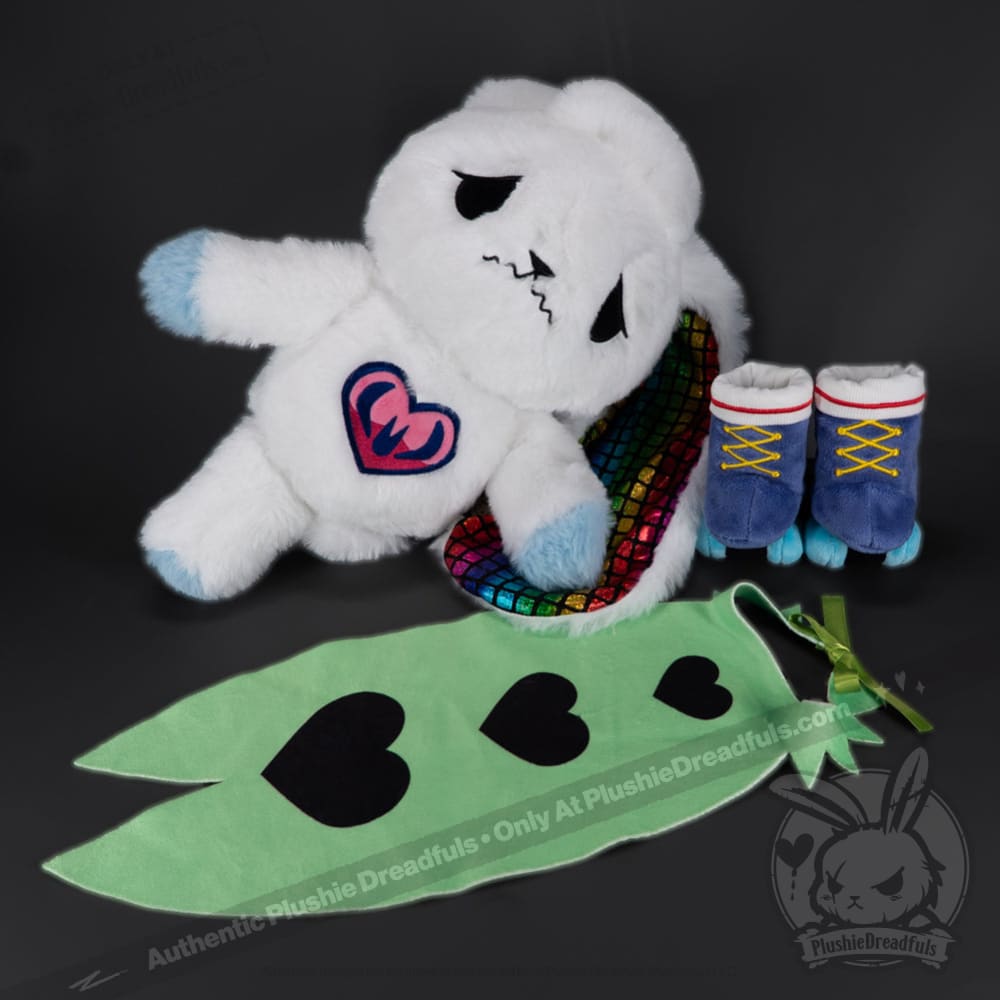 Panicking Rabbit - Plush Stuffed Animal
