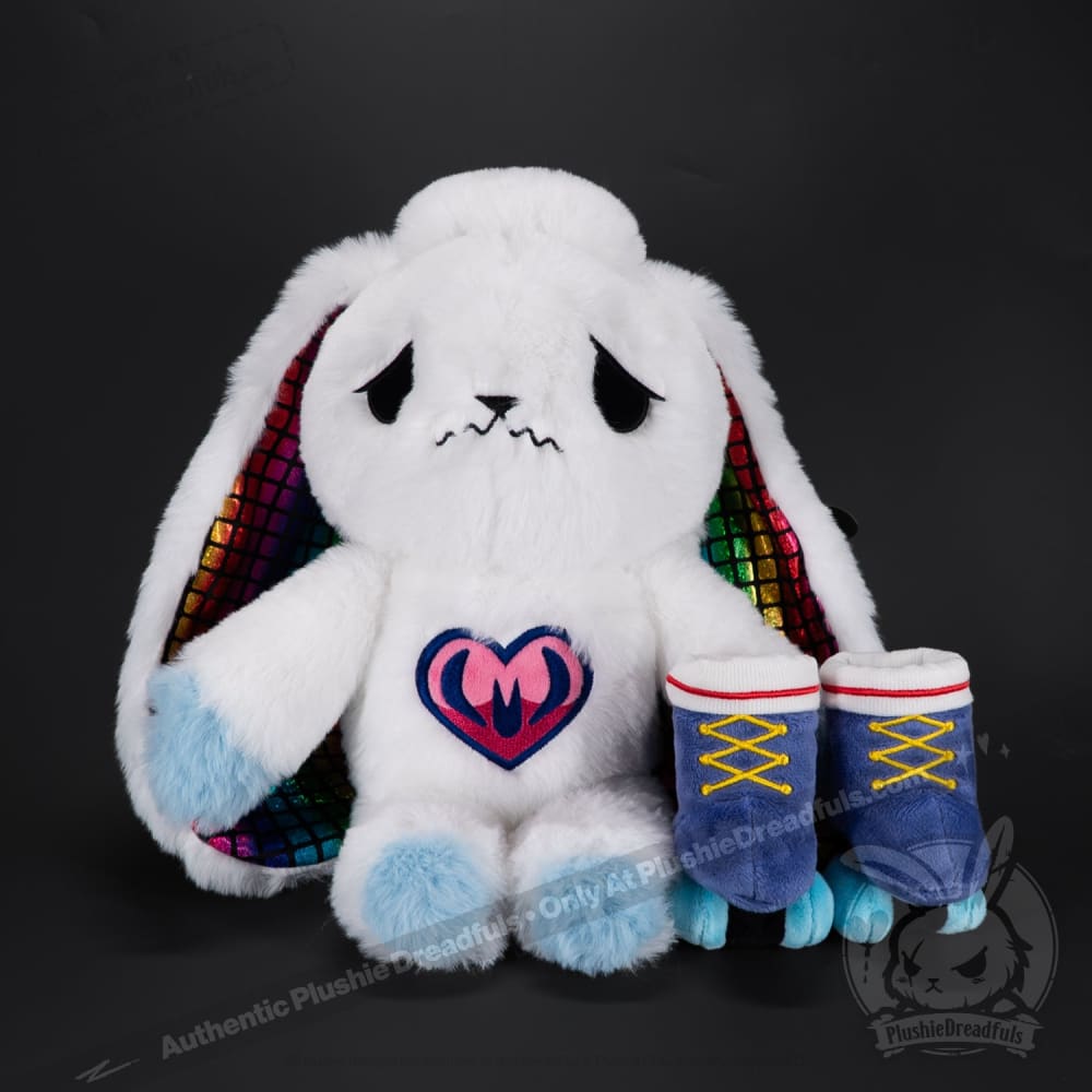 Panicking Rabbit - Plush Stuffed Animal