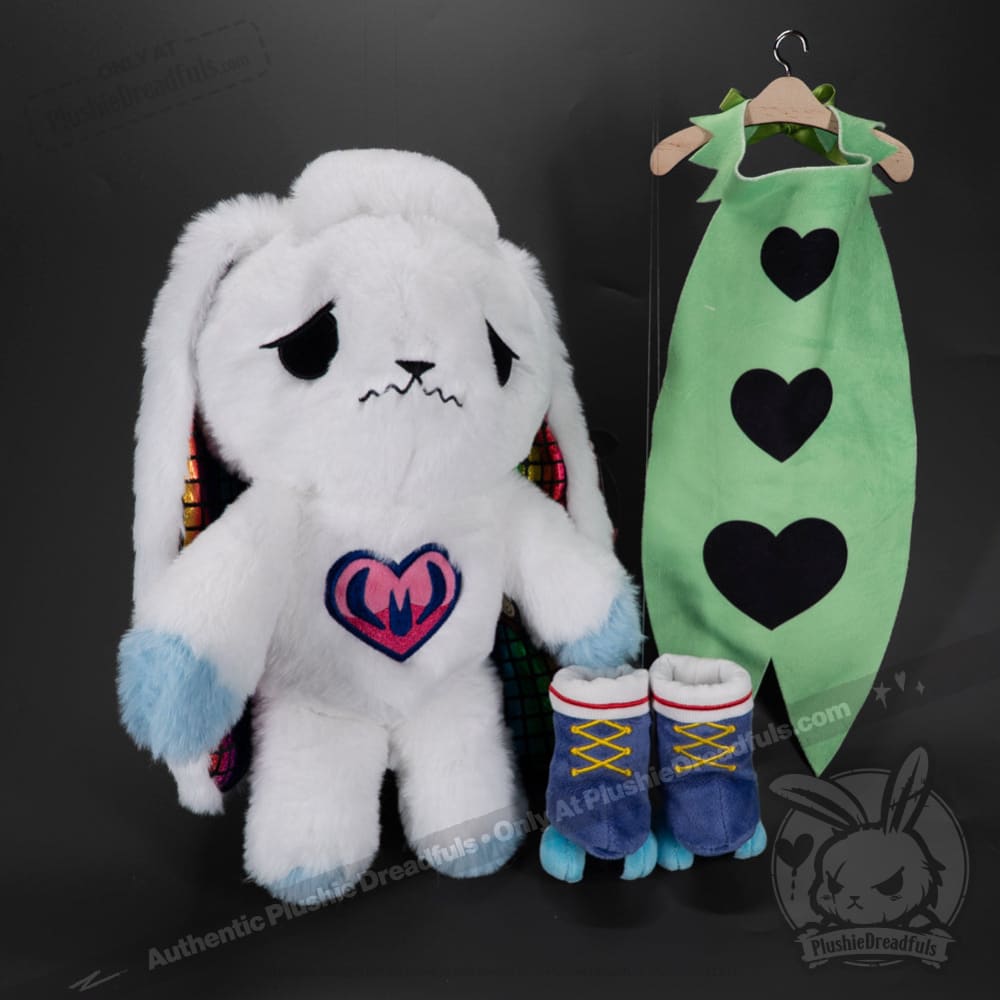 Panicking Rabbit - Plush Stuffed Animal