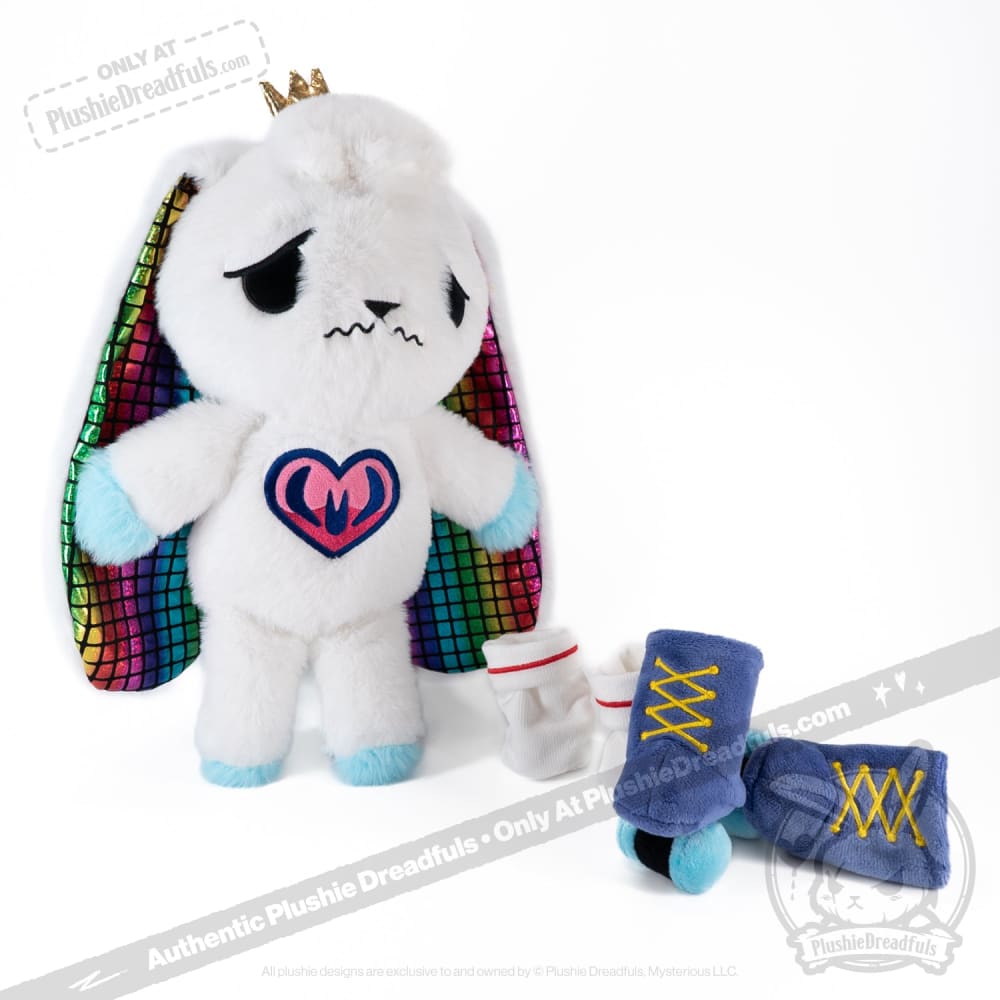 Panicking Rabbit - Plush Stuffed Animal