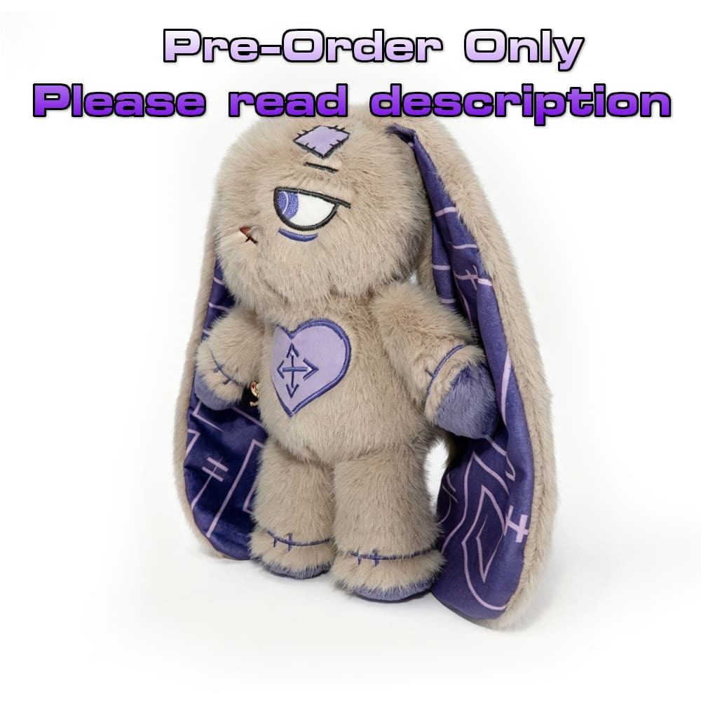 (Pre-Order) Decision Fatigue Rabbit - Plush Stuffed Animal