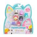 Squishmallow Squishalongs 8 Pack - Squad 1 - Beula, Ludwig, Stanley, Bimbi, Dent, Cherry, Cherish, Mystery Figure