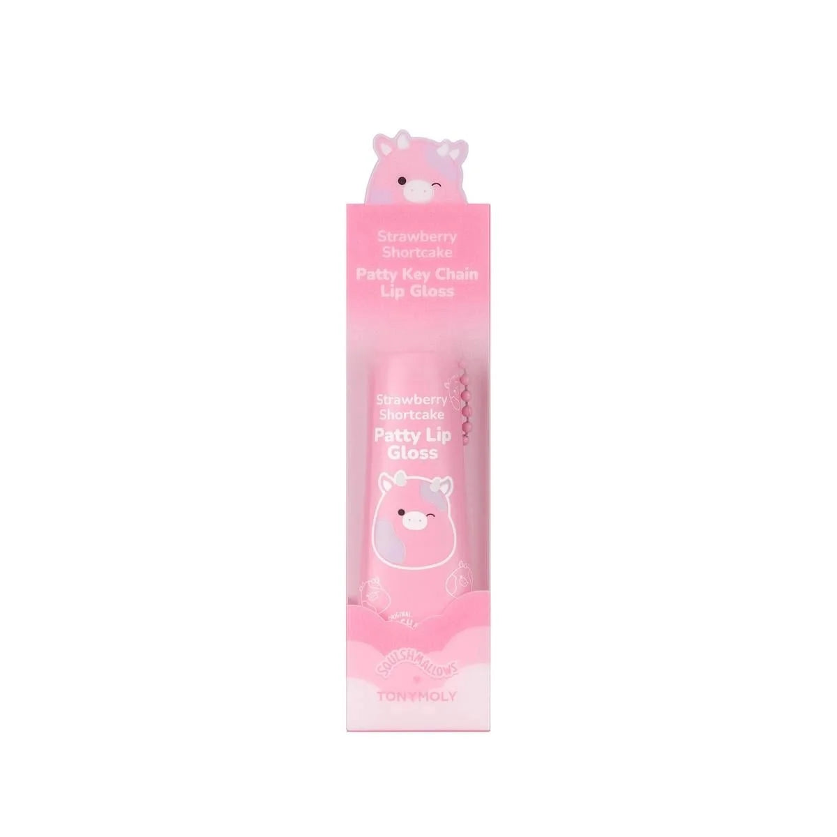 Squishmallow X TONYMOLY Patty's Strawberry Shortcake Lip Gloss