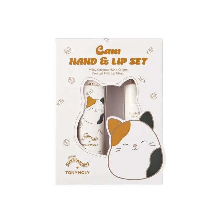 Squishmallow X TONYMOLY Cam's Hand and Lip Gift Set