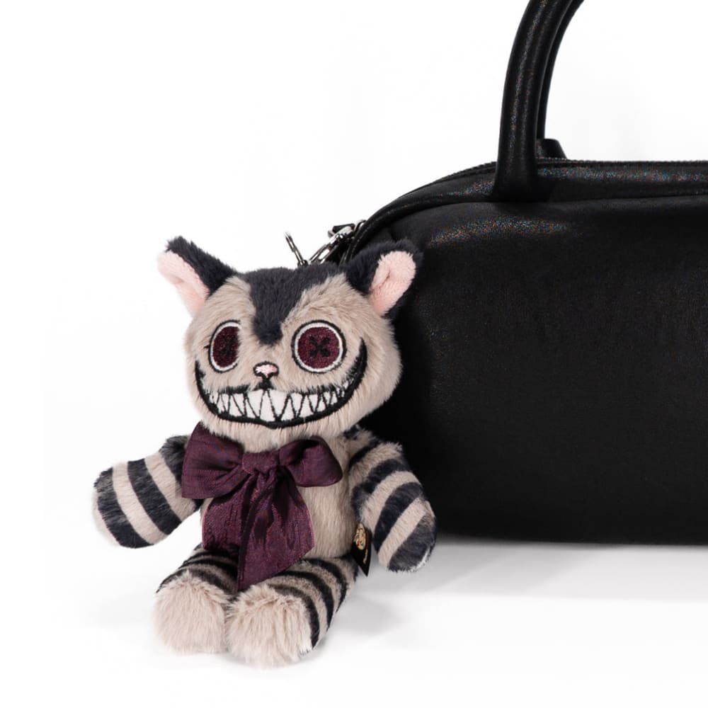 Victorian McGee's Cheshire Cat Plush Keychain Accessory