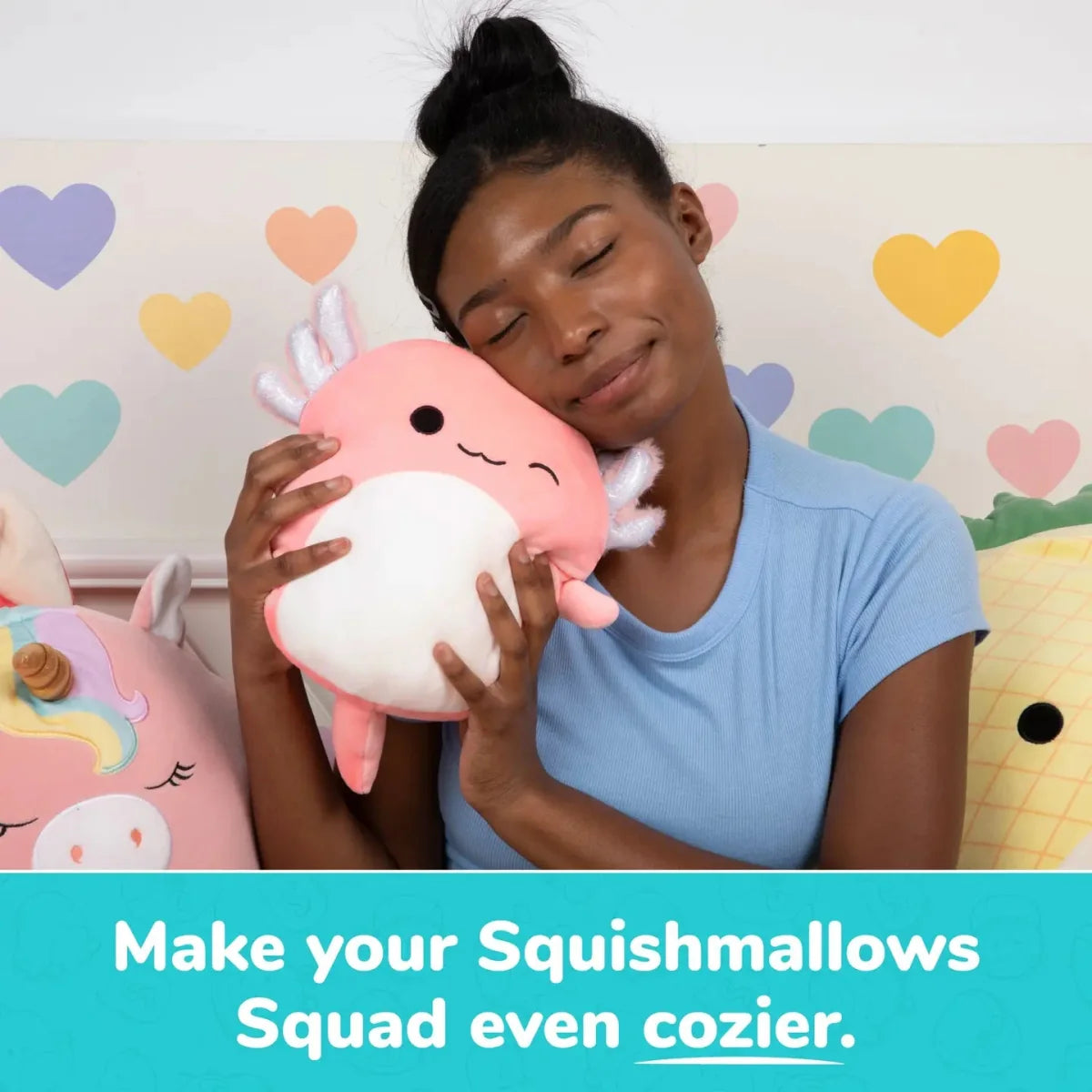 Squishmallow Archie the Axolotl Heating Pad by What Do You Meme