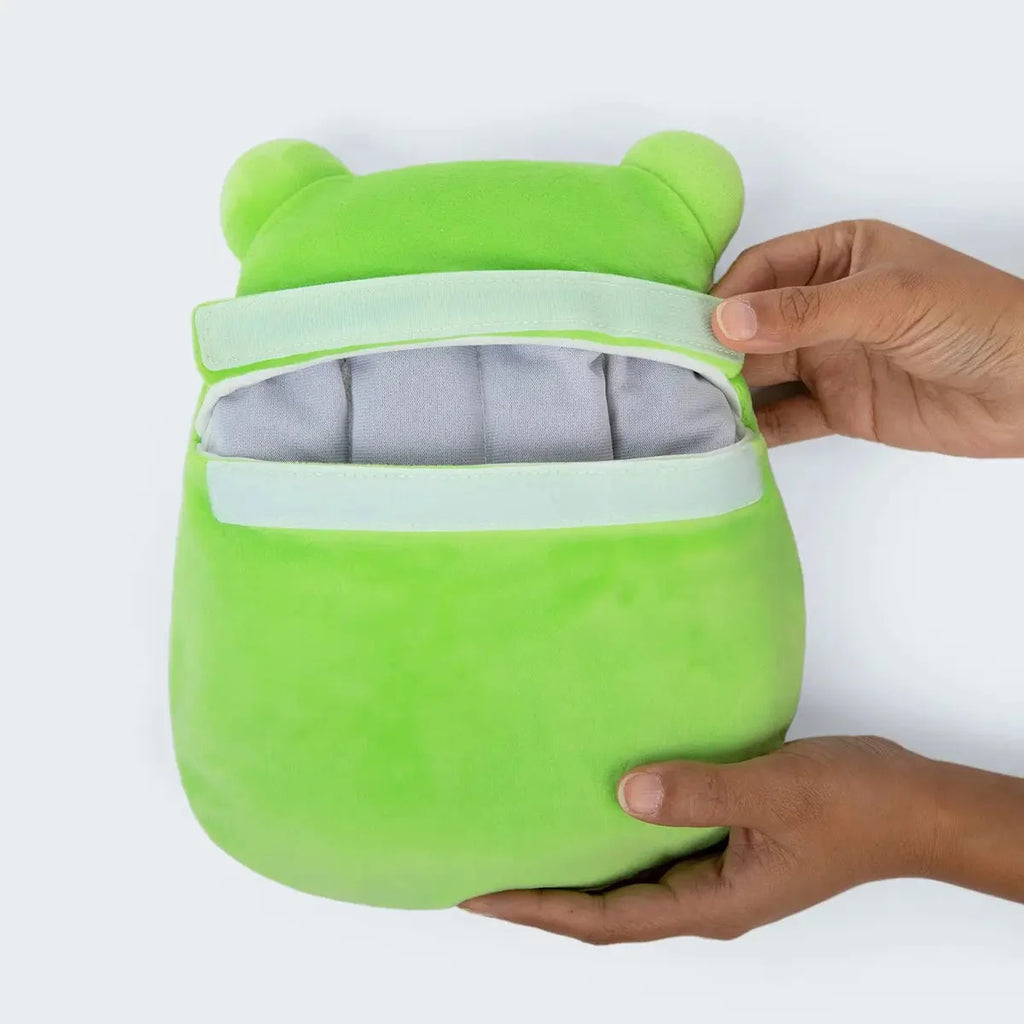 Squishmallow Wendy the Frog Heating Pad by What Do You Meme